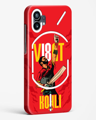 Virat King Kohli Hard Case Phone Cover-(Nothing)