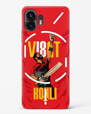 Virat King Kohli Hard Case Phone Cover (Nothing)