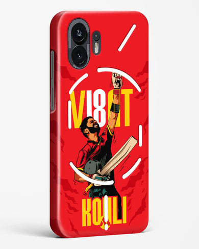 Virat King Kohli Hard Case Phone Cover (Nothing)