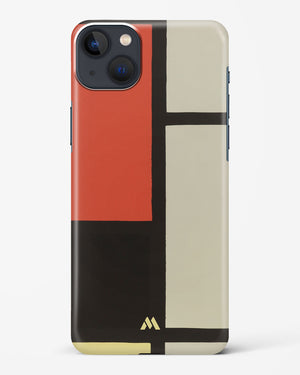 Composition (Piet Mondrian) Hard Case iPhone 14