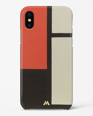 Composition (Piet Mondrian) Hard Case iPhone XS