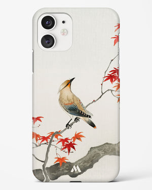 Japanese Plague bird On Maple (Ohara Koson) Hard Case iPhone 11