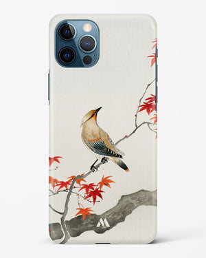 Japanese Plague bird On Maple (Ohara Koson) Hard Case iPhone 12 Pro Max