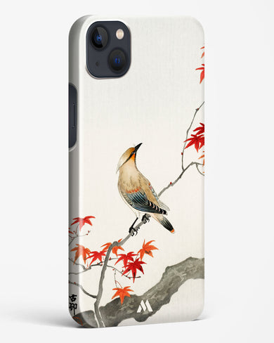 Japanese Plague bird On Maple [Ohara Koson] Hard Case Phone Cover (Apple)