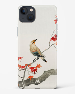Japanese Plague bird On Maple [Ohara Koson] Hard Case Phone Cover (Apple)