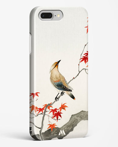 Japanese Plague bird On Maple [Ohara Koson] Hard Case Phone Cover (Apple)