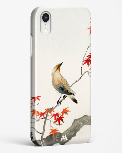Japanese Plague bird On Maple [Ohara Koson] Hard Case Phone Cover (Apple)