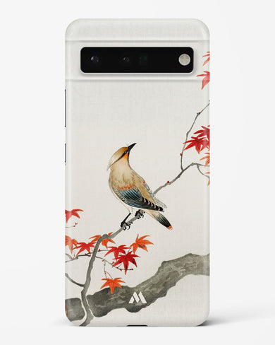 Japanese Plague bird On Maple [Ohara Koson] Hard Case Phone Cover-(Google)