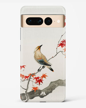 Japanese Plague bird On Maple [Ohara Koson] Hard Case Phone Cover-(Google)