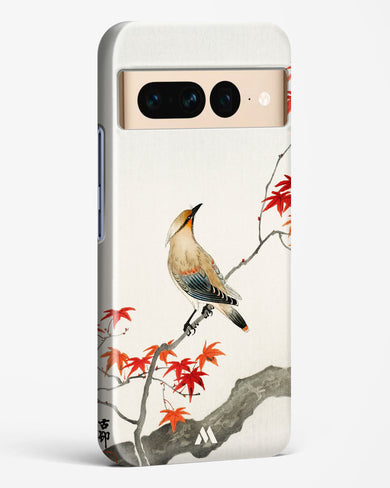 Japanese Plague bird On Maple [Ohara Koson] Hard Case Phone Cover-(Google)