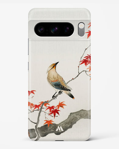 Japanese Plague bird On Maple [Ohara Koson] Hard Case Phone Cover-(Google)