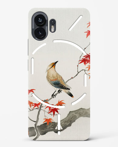 Japanese Plague bird On Maple [Ohara Koson] Hard Case Phone Cover (Nothing)