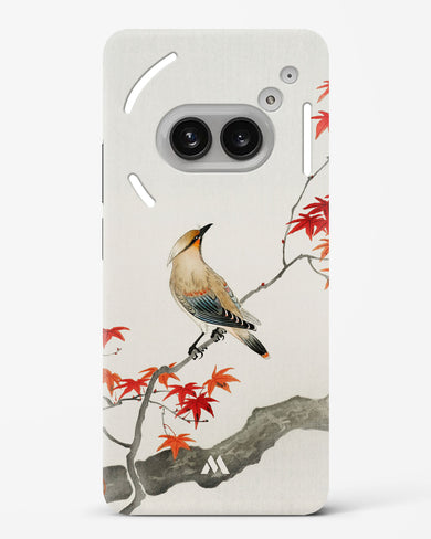 Japanese Plague bird On Maple [Ohara Koson] Hard Case Phone Cover (Nothing)