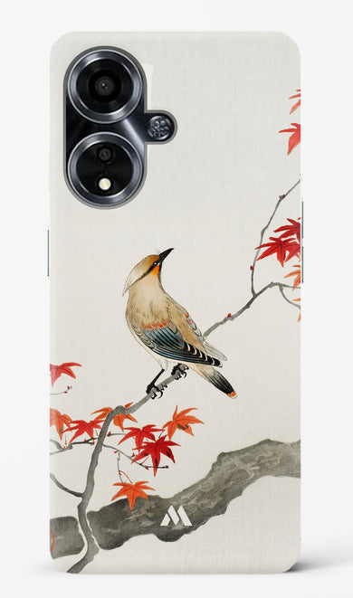Japanese Plague bird On Maple [Ohara Koson] Hard Case Phone Cover (Oppo)