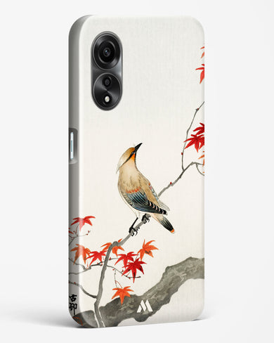 Japanese Plague bird On Maple [Ohara Koson] Hard Case Phone Cover (Oppo)