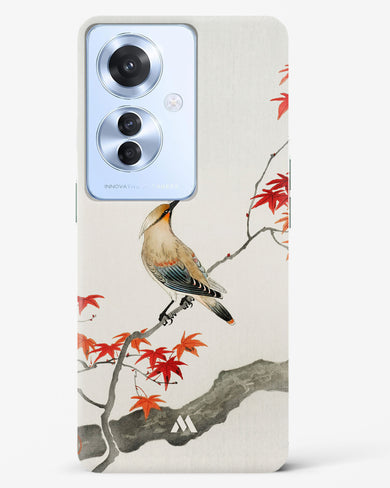 Japanese Plague bird On Maple [Ohara Koson] Hard Case Phone Cover (Oppo)