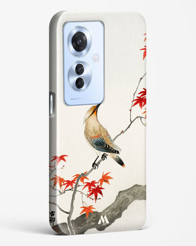 Japanese Plague bird On Maple [Ohara Koson] Hard Case Phone Cover (Oppo)
