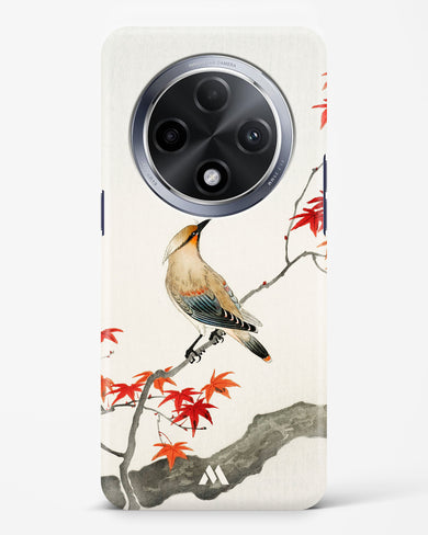 Japanese Plague bird On Maple [Ohara Koson] Hard Case Phone Cover (Oppo)