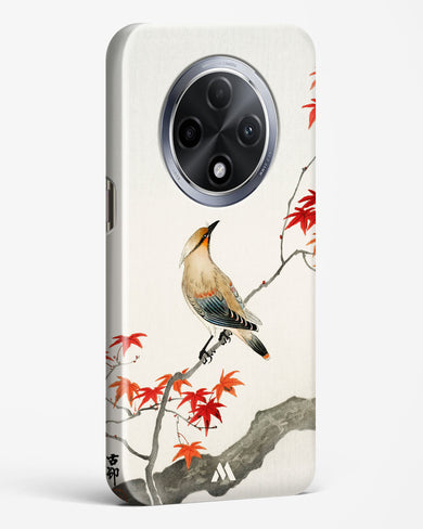 Japanese Plague bird On Maple [Ohara Koson] Hard Case Phone Cover (Oppo)