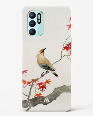 Japanese Plague bird On Maple [Ohara Koson] Hard Case Phone Cover-(Oppo)