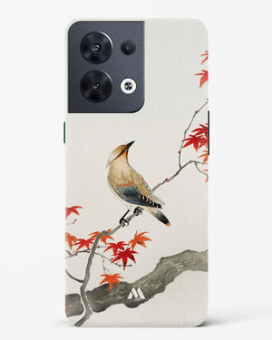 Japanese Plague bird On Maple [Ohara Koson] Hard Case Phone Cover-(Oppo)