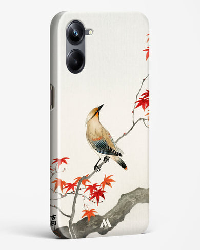 Japanese Plague bird On Maple [Ohara Koson] Hard Case Phone Cover (Realme)
