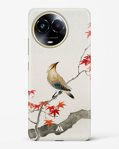 Japanese Plague bird On Maple [Ohara Koson] Hard Case Phone Cover-(Realme)