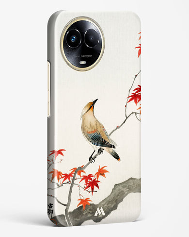 Japanese Plague bird On Maple [Ohara Koson] Hard Case Phone Cover-(Realme)