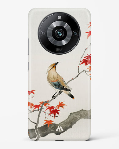 Japanese Plague bird On Maple [Ohara Koson] Hard Case Phone Cover-(Realme)