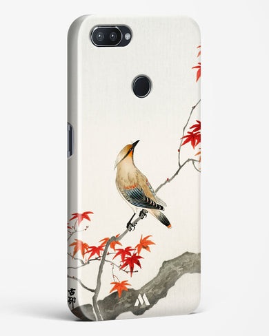 Japanese Plague bird On Maple [Ohara Koson] Hard Case Phone Cover-(Realme)