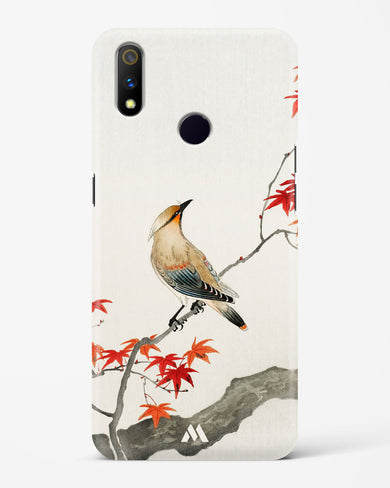 Japanese Plague bird On Maple [Ohara Koson] Hard Case Phone Cover-(Realme)