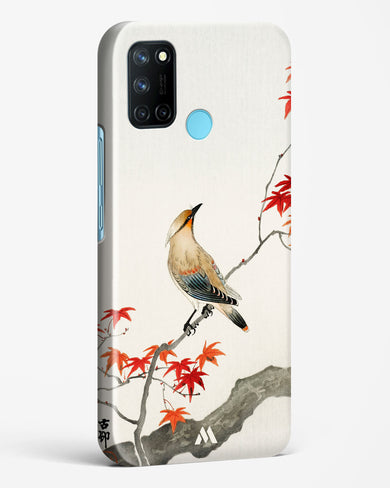 Japanese Plague bird On Maple [Ohara Koson] Hard Case Phone Cover-(Realme)