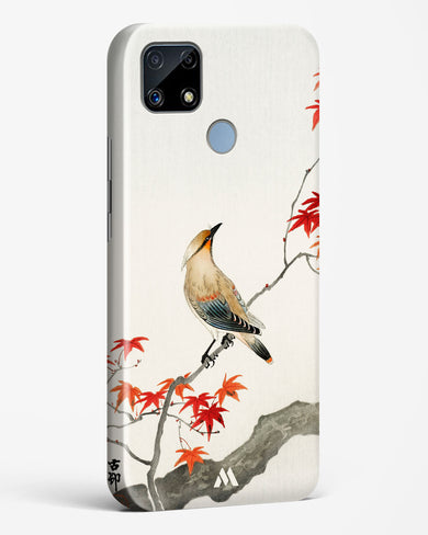 Japanese Plague bird On Maple [Ohara Koson] Hard Case Phone Cover-(Realme)