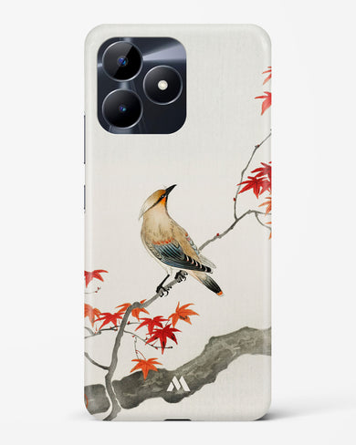 Japanese Plague bird On Maple [Ohara Koson] Hard Case Phone Cover (Realme)