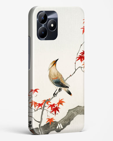 Japanese Plague bird On Maple [Ohara Koson] Hard Case Phone Cover (Realme)