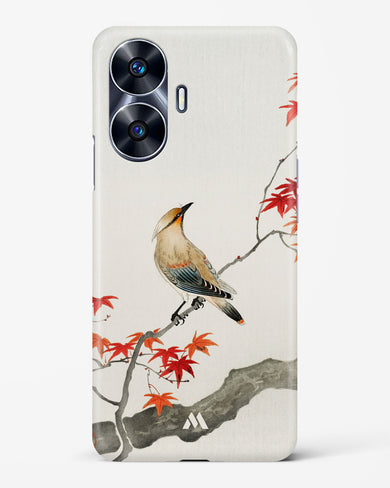 Japanese Plague bird On Maple [Ohara Koson] Hard Case Phone Cover-(Realme)