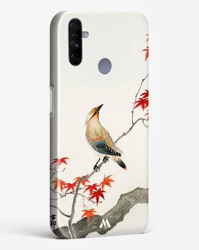 Japanese Plague bird On Maple [Ohara Koson] Hard Case Phone Cover-(Realme)