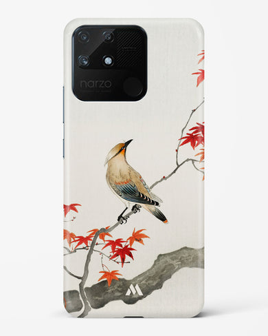 Japanese Plague bird On Maple [Ohara Koson] Hard Case Phone Cover-(Realme)