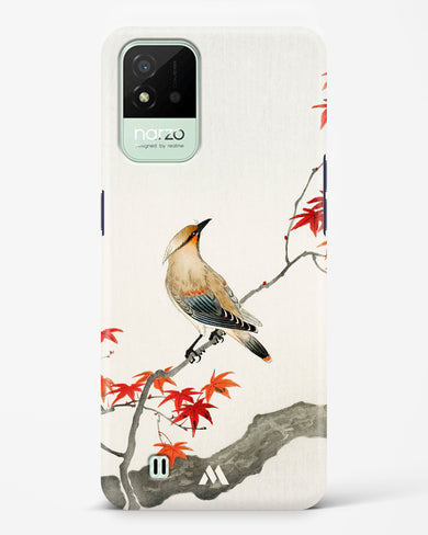 Japanese Plague bird On Maple [Ohara Koson] Hard Case Phone Cover (Realme)