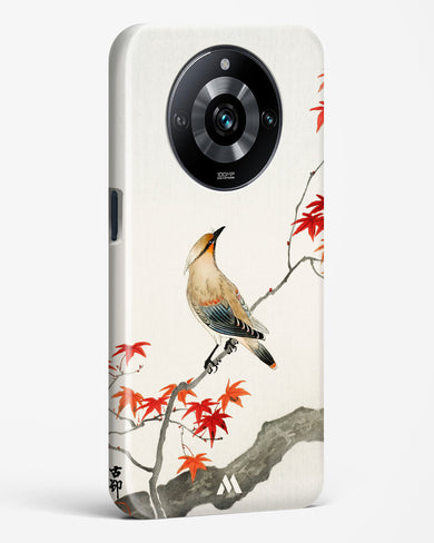 Japanese Plague bird On Maple [Ohara Koson] Hard Case Phone Cover-(Realme)