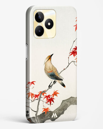 Japanese Plague bird On Maple [Ohara Koson] Hard Case Phone Cover-(Realme)