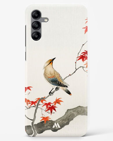 Japanese Plague bird On Maple [Ohara Koson] Hard Case Phone Cover-(Samsung)