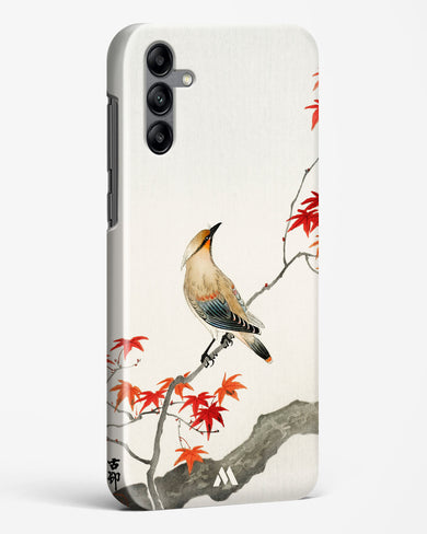 Japanese Plague bird On Maple [Ohara Koson] Hard Case Phone Cover-(Samsung)