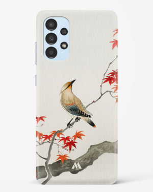 Japanese Plague bird On Maple [Ohara Koson] Hard Case Phone Cover (Samsung)