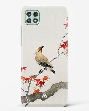 Japanese Plague bird On Maple [Ohara Koson] Hard Case Phone Cover-(Samsung)