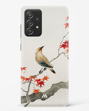 Japanese Plague bird On Maple [Ohara Koson] Hard Case Phone Cover (Samsung)