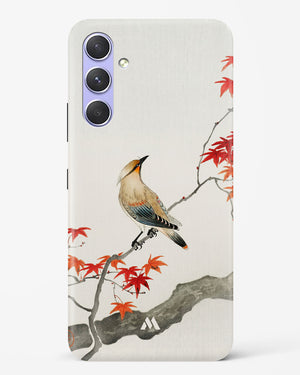 Japanese Plague bird On Maple [Ohara Koson] Hard Case Phone Cover-(Samsung)