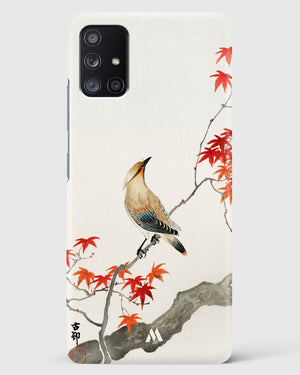 Japanese Plague bird On Maple [Ohara Koson] Hard Case Phone Cover-(Samsung)