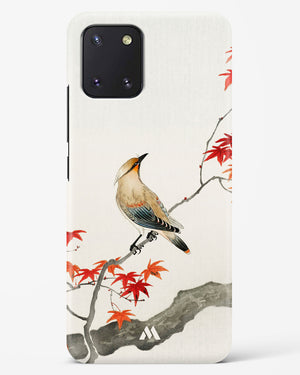 Japanese Plague bird On Maple [Ohara Koson] Hard Case Phone Cover-(Samsung)