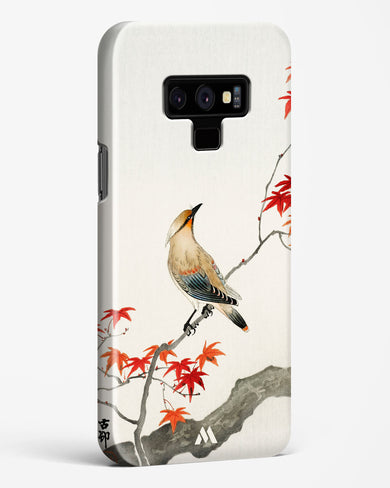 Japanese Plague bird On Maple [Ohara Koson] Hard Case Phone Cover-(Samsung)